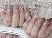 リンドネイル バイ モカ アンド ララ(Lind nail by moca and LaLa)/【mio】チェックネイル