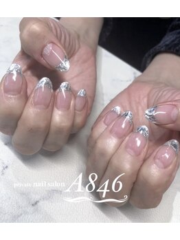 エーハチヨンロク(A846)/シルバーガラスフレンチ