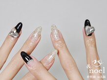 ノエル(Noel)/ブラックシルバービジューパーツ