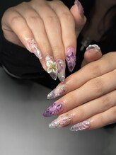 エクアネイルズ(Akuwa nails)/スカルプ◆150分アートやり放題