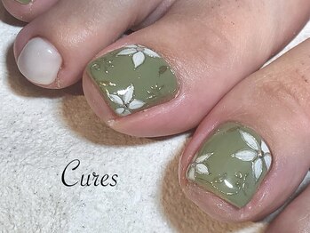 フラワーアートネイル