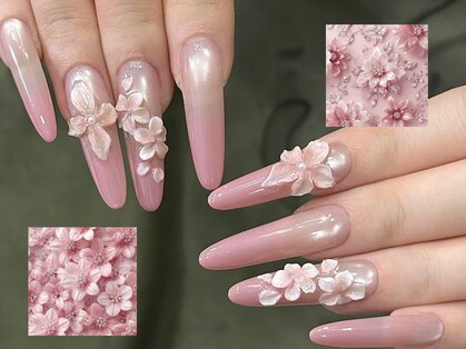 ビジューネイル(bijou nail)の写真
