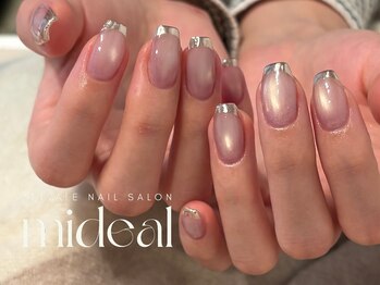 ミディール(mideal)の写真/≪完全個室のプライベート空間≫歴8年のオーナーネイリストが必ず施術いたします*初回限定クーポンあり◇