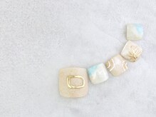 マニネイル 高の原店(mani nail)/フットアート♪