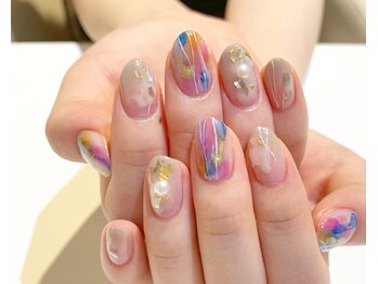 ネイルズ ララ(nails Lala)/クリアデザイン。