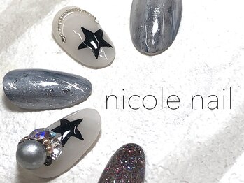 ニコルネイル(nicole nail)/H1098　Star　¥12000