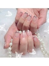 シーシーナナ ネイルサロン(CC NaNa Nail Salon)/人気のミラーフレンチ
