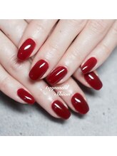 たゆ ネイル(たゆnail)/ボルドーワンカラーネイル