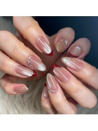 フレンチネイル/シンプルネイル