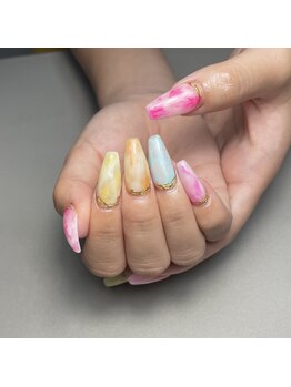 ナナネイルズ(nananails)/持ち込みアートシンプル¥8,500