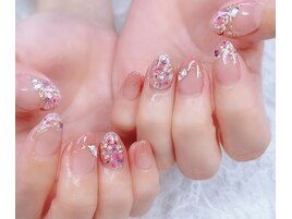 ドライフラワーネイル