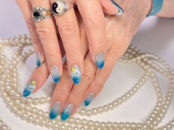 アンドシュシュネイル(&CHOU CHOU nail)/持ち込みアート