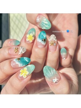 アイシャル(AISHARE)/summer nail