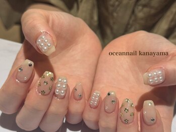 オーシャンネイル 金山店(Ocean Nail)/#ホログラムネイル