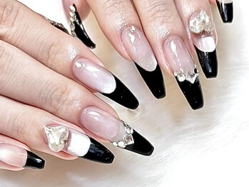 黒フレンチ×マグ¥10300