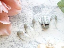 チェック千鳥格子☆くすみカラー