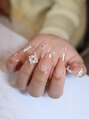 サロン ド ワカ(Salon de WAKA)&nbsp;この前オーナーにダイヤつけてもらいました♪