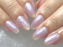 ランネイル 名古屋伏見(RANnail)/マグネットにラメグラデーション