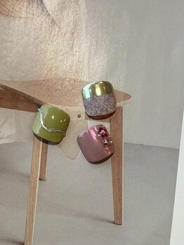イオネイル(io nail)/【FOOT】sample×ワンカラー
