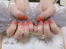 エクラ 横浜関内店(Eclat)/シンプルワンカラー+アート