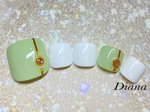 ディアナ ひたちなか高場店(DIANA)/定額ネイル　6600円　D‐006