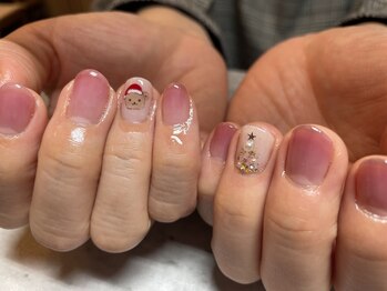 チュチュ(tutu)/クリスマスネイル