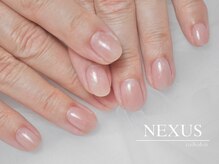 ネクサス(NEXUS)/ふんわり桃ネイル