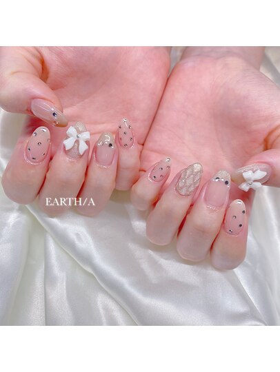 2025年冬】ガーリー リボンのネイルデザイン集｜人気順｜174ページ目  