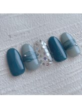 ネイルサロン エーナイン ザ ビッグ豊平店/持ち込みデザイン