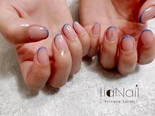 リアネイル(liaNail)/お洒落！スキニーフレンチ☆