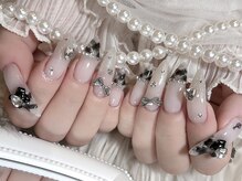 リンドネイル バイ モカ アンド ララ(Lind nail by moca and LaLa)/【mio】チェックネイル