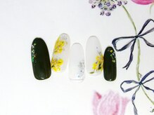 ネイルライフ(NailLife)/ミモザネイル