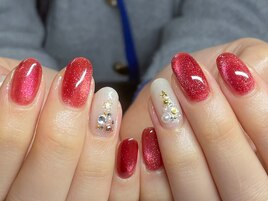 定額＊クリスマスネイル