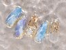[ハンドジェル]◆自爪ジェルLUXURYデザインコース◆ ￥9900