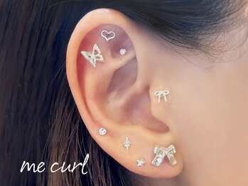 ミーカール 柳津店(me curl)の写真/大流行★耳つぼジュエリー♪オシャレに綺麗&元気へ！12粒(片耳6粒)¥3850/つけ放題¥5500★耳から美活START！