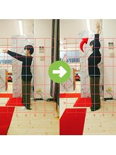 サプライズ整体院/20代ママさんの肩こり初回結果