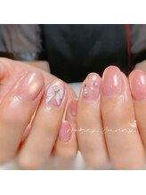 ハニーバニー(HoneyBunny)/リボンネイル