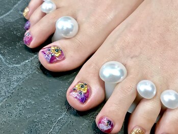 ビービーネイル(BB)/妖艶なエスニックネイル!