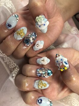 ネイルサロン パピリオ(Nail Salon papilio)/キャラアート☆