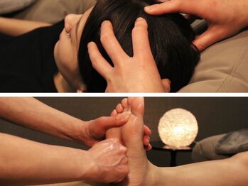 御池スパプラス(御池SPA+)/ヘッド+肩+足ツボの嬉しいセット