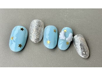 ブリス(Bliss)/4月定額ネイルデザイン