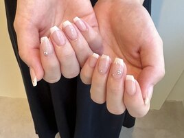 フレンチネイル　パラジェル