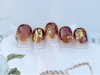 ココロ 新橋(kokoro)/9月定額ネイル☆ちょこっと