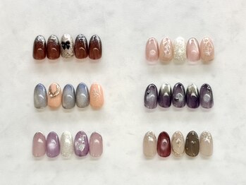 ミライ 福津店(mirai)の写真/≪秋深まる11月ネイル★≫定額デザインでトレンド・ニュアンス・大人カジュアルを先取り♪