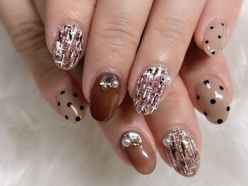 テテ ネイル(Tete..nail)/ツイードネイル