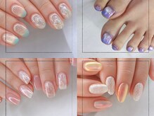 ラナ ネイルアンドアイラッシュ(Lana.)の雰囲気(たくさんのサンプルご用意しております*)
