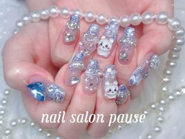 長さ出し ☆ ゴテゴテネイル