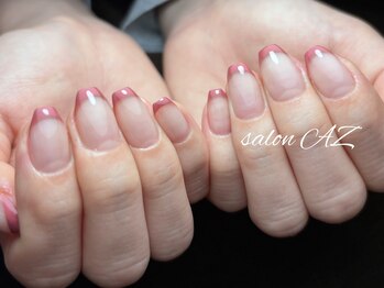 サロン エージー(salon AZ)/クリアベースフレンチ