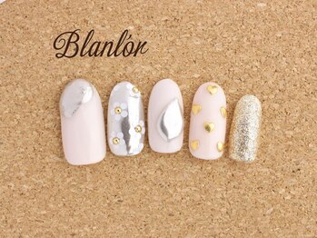 ネイルサロン ブランロール 白金店(Nail Salon Blanl'or)/個性派ガーリー♪¥8,760