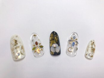 ネイルサロン ネイルクク 桑名駅前店(Nail KUKU)/フォイルアート！